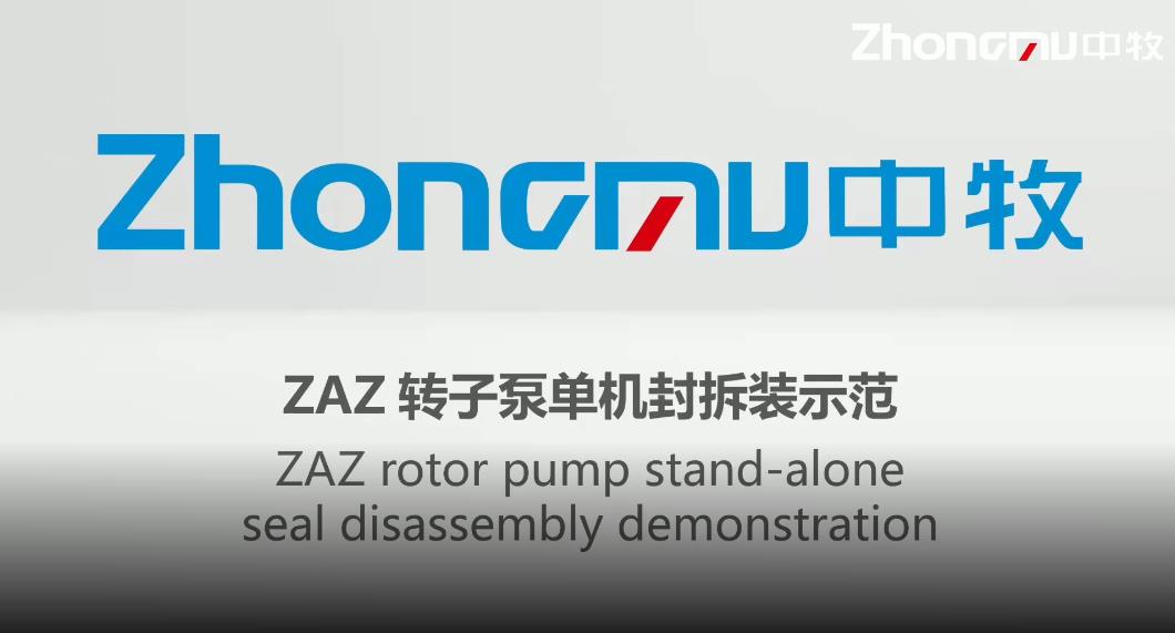 ZAZ轉(zhuǎn)子泵單機(jī)封拆裝視頻